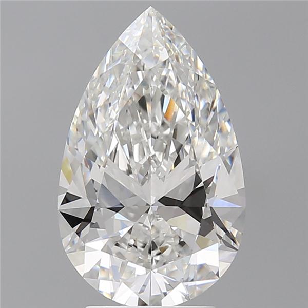 3.60 ct. pear Lab Grown Diamond front image