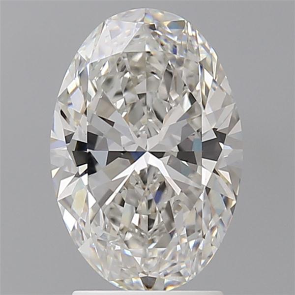 2.59 ct. oval Lab Grown Diamond front image