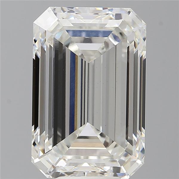 9.56 ct. emerald Lab Grown Diamond front image