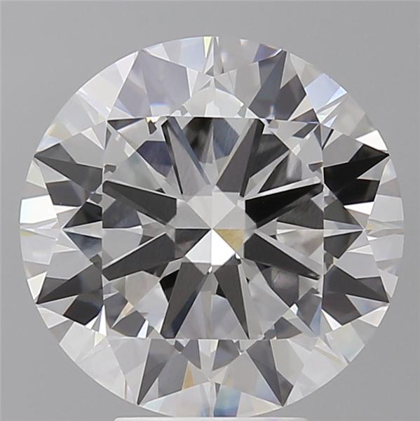 6.02 ct. round Lab Grown Diamond front image