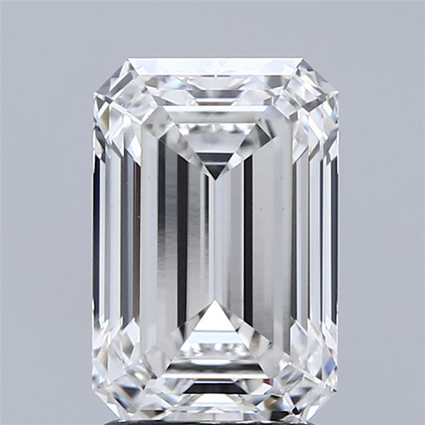 2.56 ct. emerald Lab Grown Diamond front image