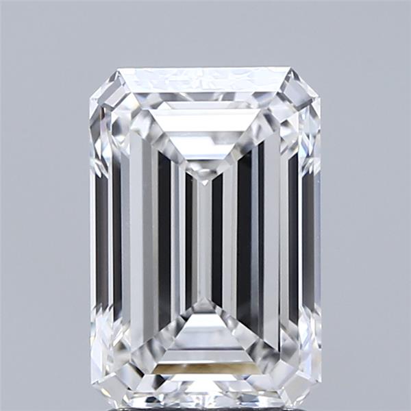 2.51 ct. emerald Lab Grown Diamond front image
