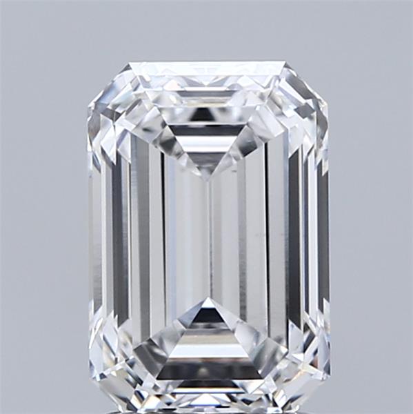 2.10 ct. emerald Lab Grown Diamond front image