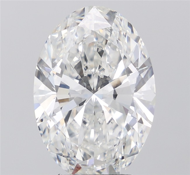 5.74 ct. oval Lab Grown Diamond front image