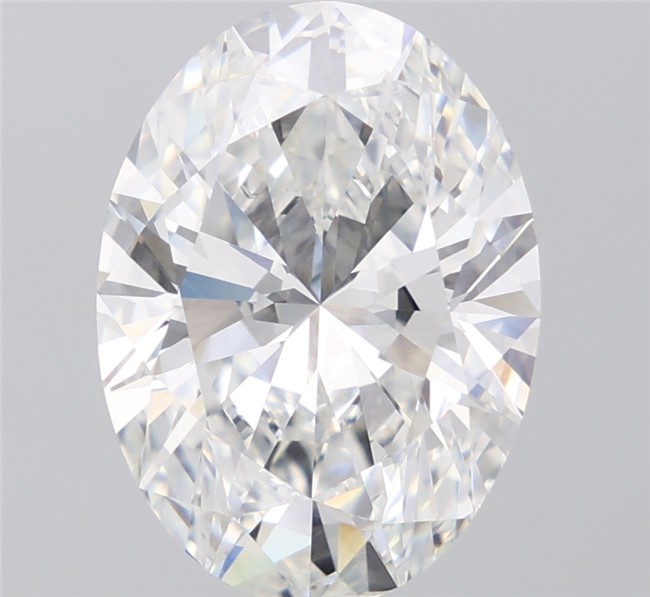 7.02 ct. oval Lab Grown Diamond front image