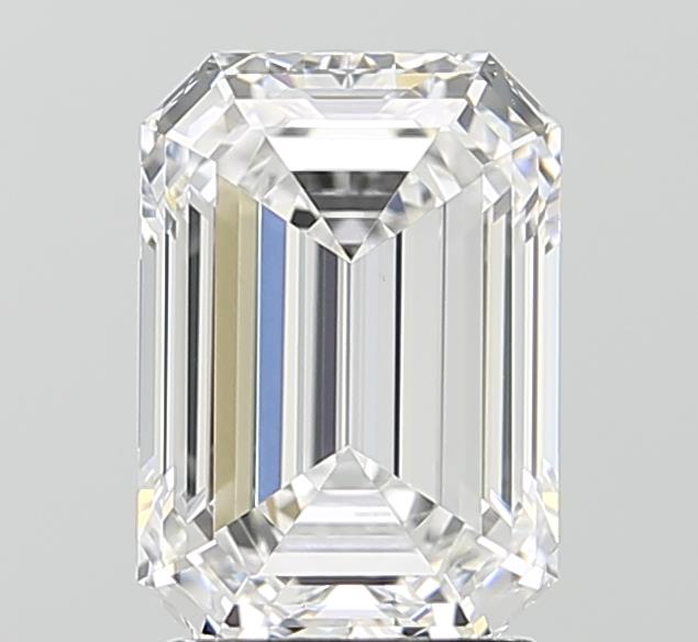 2.54 ct. emerald Lab Grown Diamond front image