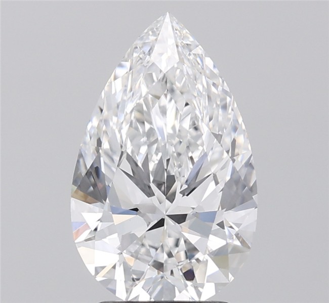 2.50 ct. pear Lab Grown Diamond front image