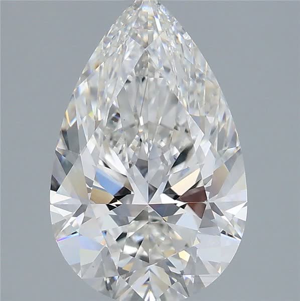 3.01 ct. pear Lab Grown Diamond front image