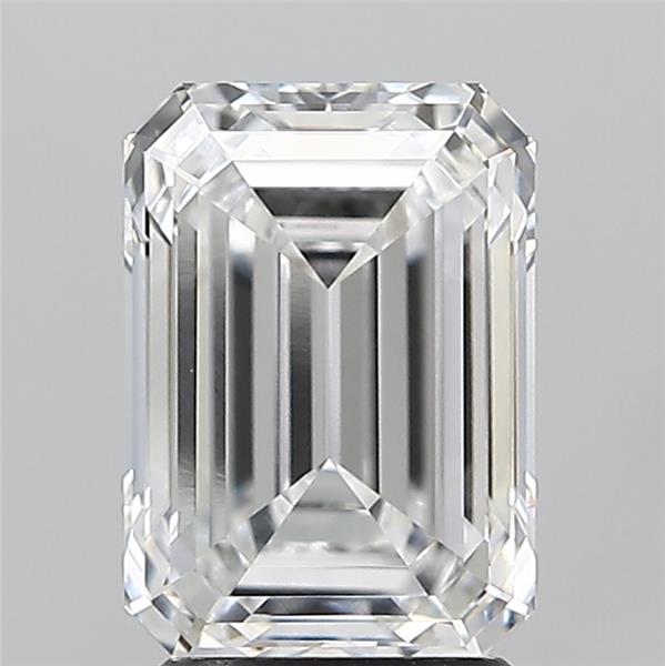 2.73 ct. emerald Lab Grown Diamond front image