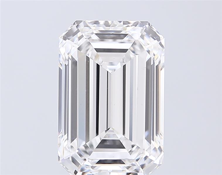 5.02 ct. emerald Lab Grown Diamond front image
