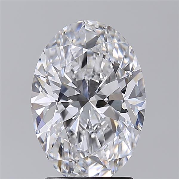 2.40 ct. oval Lab Grown Diamond front image
