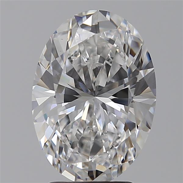 3.06 ct. oval Lab Grown Diamond front image