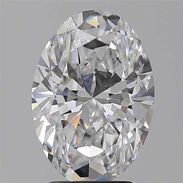 3.08 ct. oval Lab Grown Diamond front image