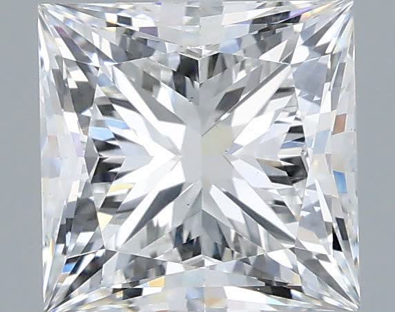 2.04 ct. princess Lab Grown Diamond front image