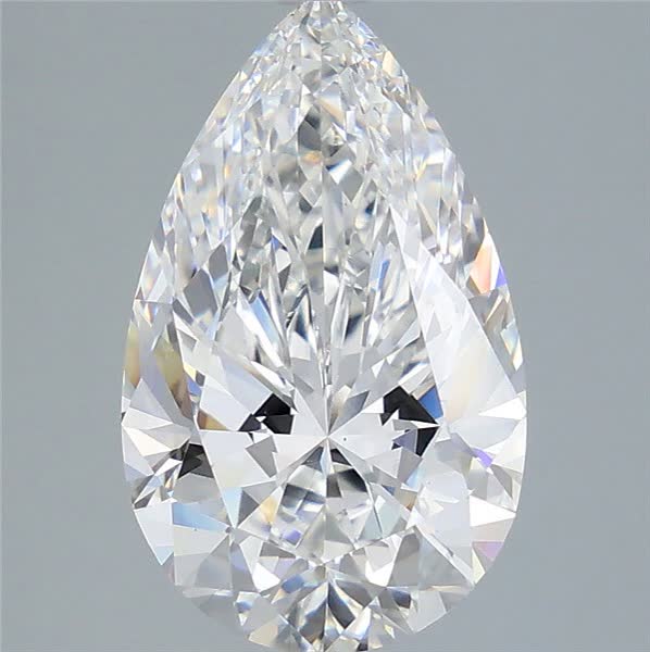 4.05 ct. pear Lab Grown Diamond front image