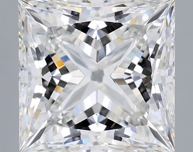 3.04 ct. princess Lab Grown Diamond front image