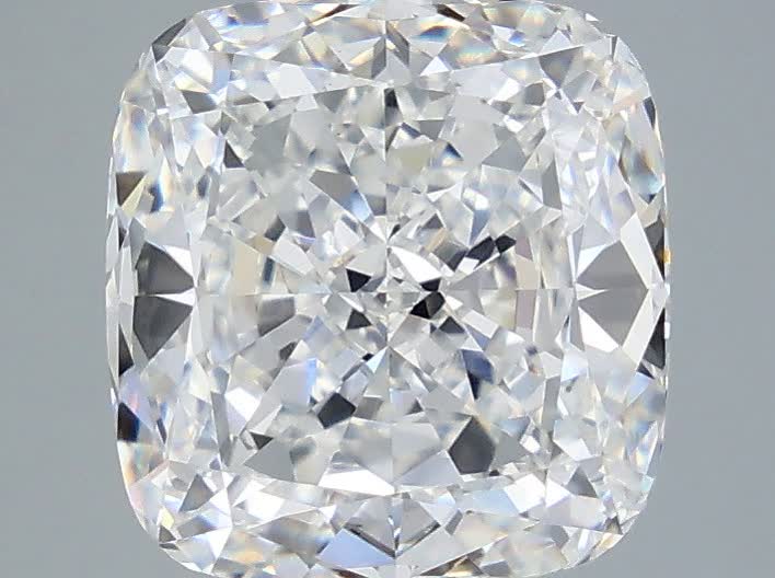 4.06 ct. cushion Lab Grown Diamond front image