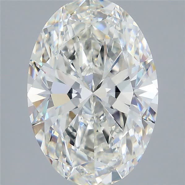 4.03 ct. oval Lab Grown Diamond front image