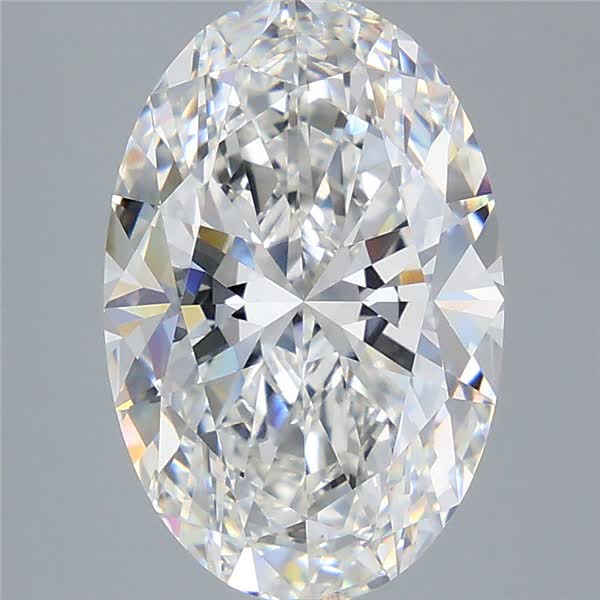 4.55 ct. oval Lab Grown Diamond front image