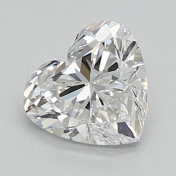 1 carat e VS1 EX Cut IGI heart diamond