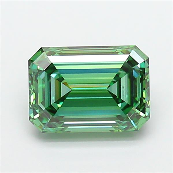3.04 ct. emerald Lab Grown Diamond front image