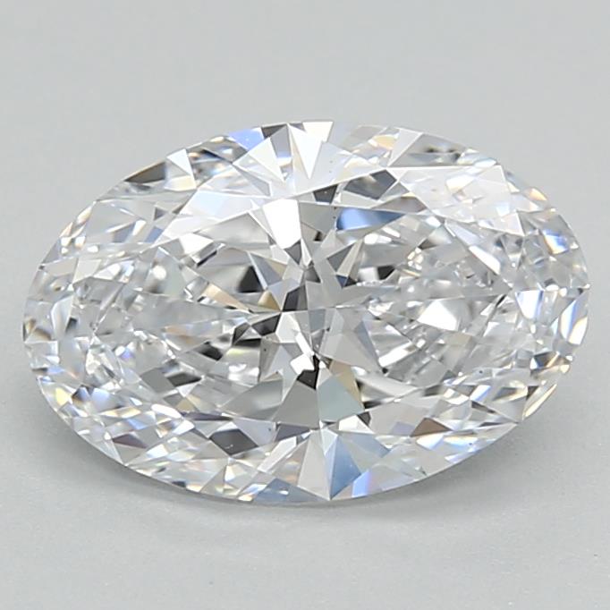 1.42 ct. oval Lab Grown Diamond front image