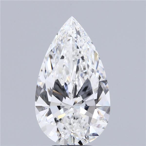 6.30 ct. pear Lab Grown Diamond front image