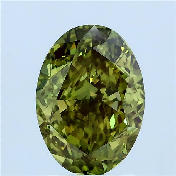 2.01 ct. oval Lab Grown Diamond front image