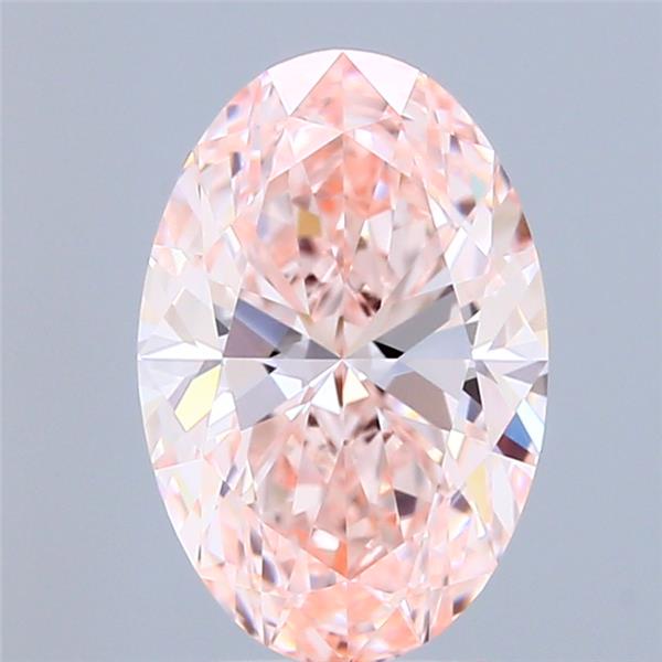 2.08 ct. oval Lab Grown Diamond front image