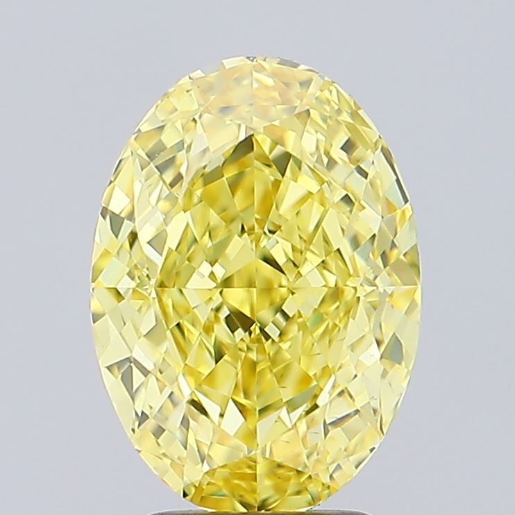 3.19 ct. oval Lab Grown Diamond front image
