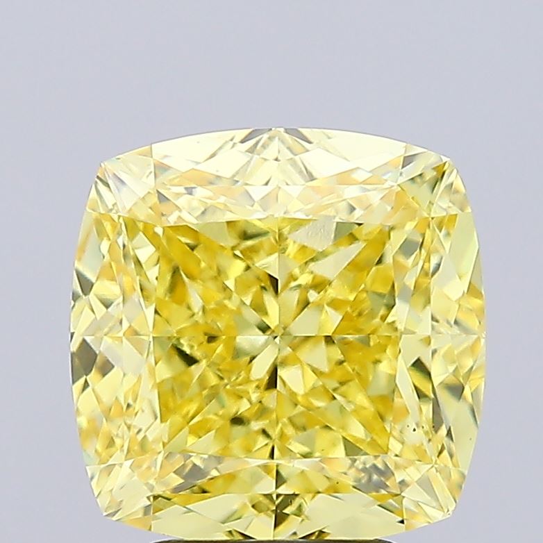 4.57 ct. cushion Lab Grown Diamond front image