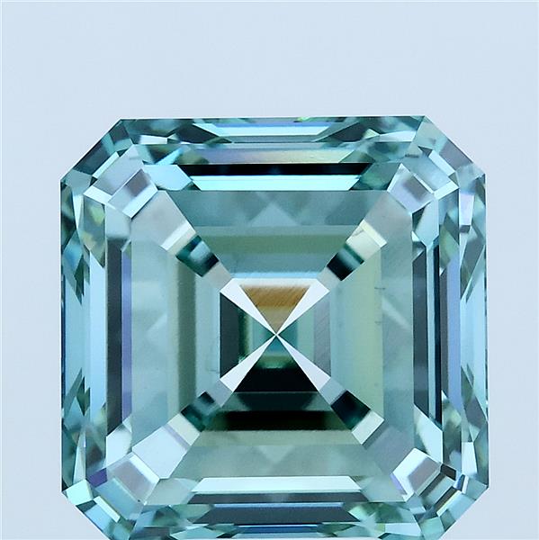 8.21 ct. asscher Lab Grown Diamond front image