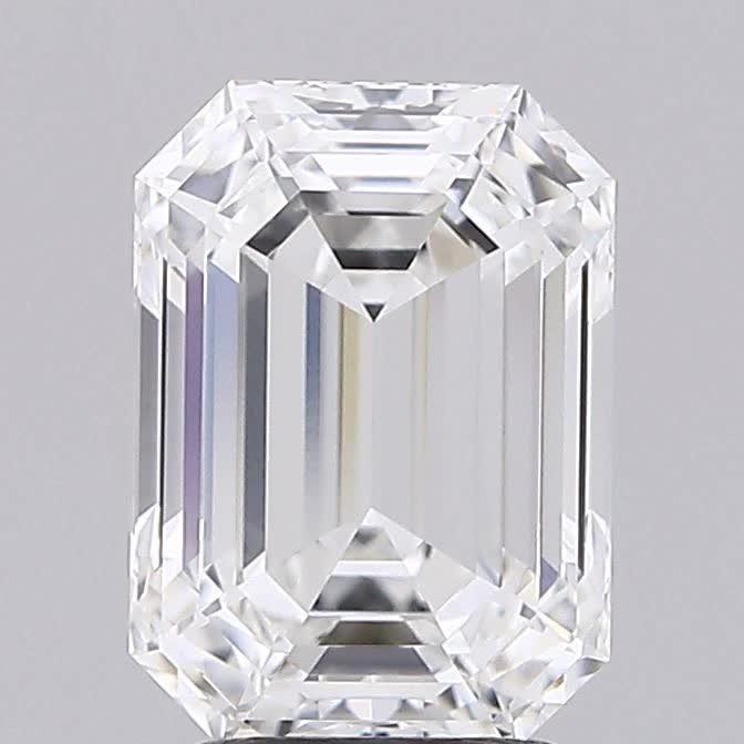 2.50 ct. emerald Lab Grown Diamond front image