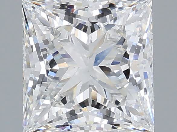 2.05 ct. princess Lab Grown Diamond front image