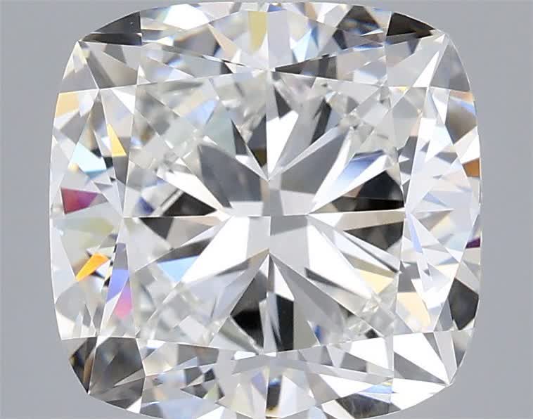 4.06 ct. cushion Lab Grown Diamond front image
