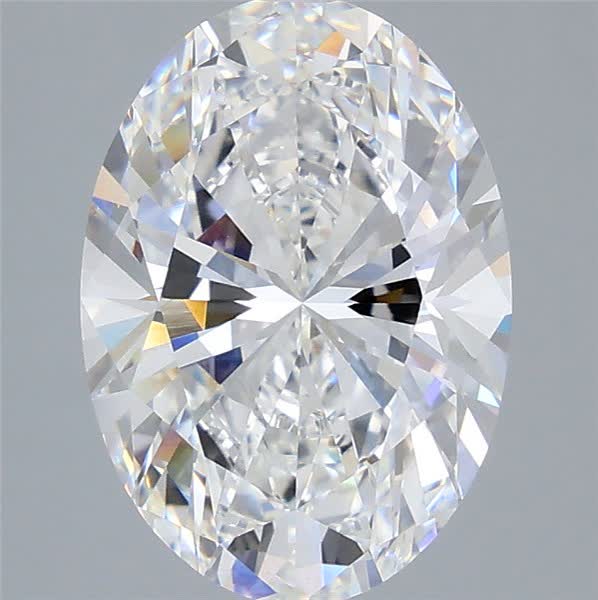 4.06 ct. oval Lab Grown Diamond front image