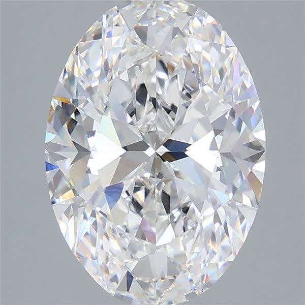 4.06 ct. oval Lab Grown Diamond front image