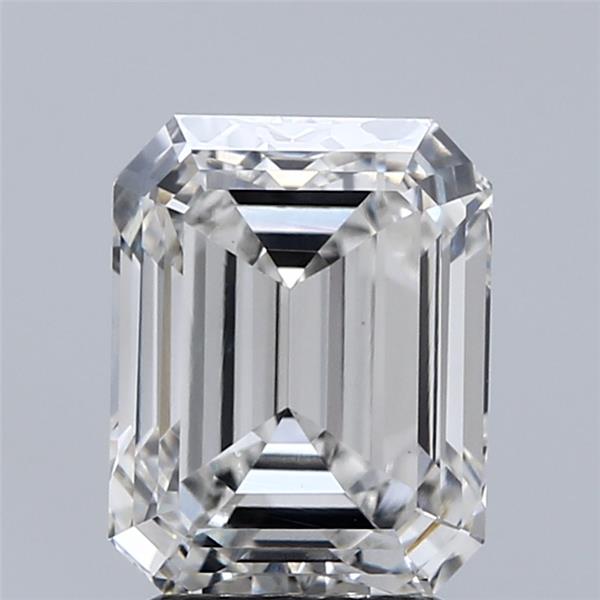 3.10 ct. emerald Lab Grown Diamond front image