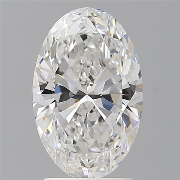 2.54 ct. oval Lab Grown Diamond front image