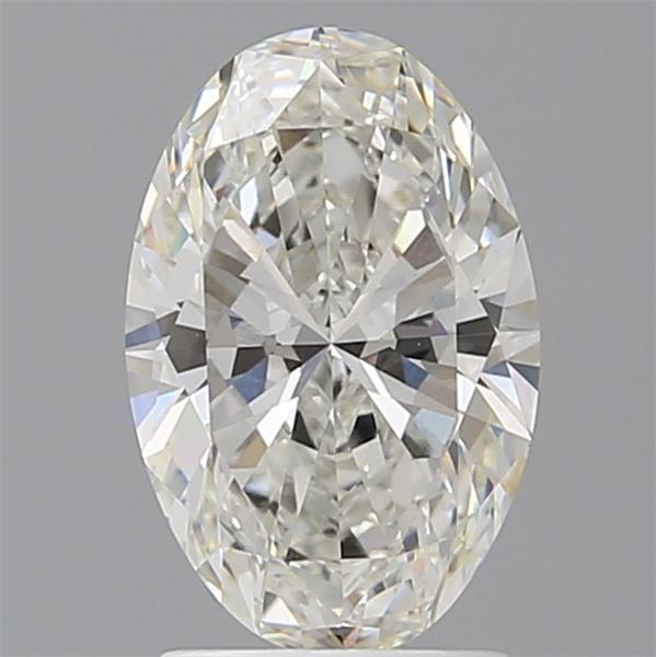 2.02 ct. oval Lab Grown Diamond front image