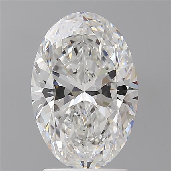 2.59 ct. oval Lab Grown Diamond front image