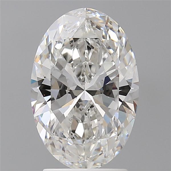 2.58 ct. oval Lab Grown Diamond front image