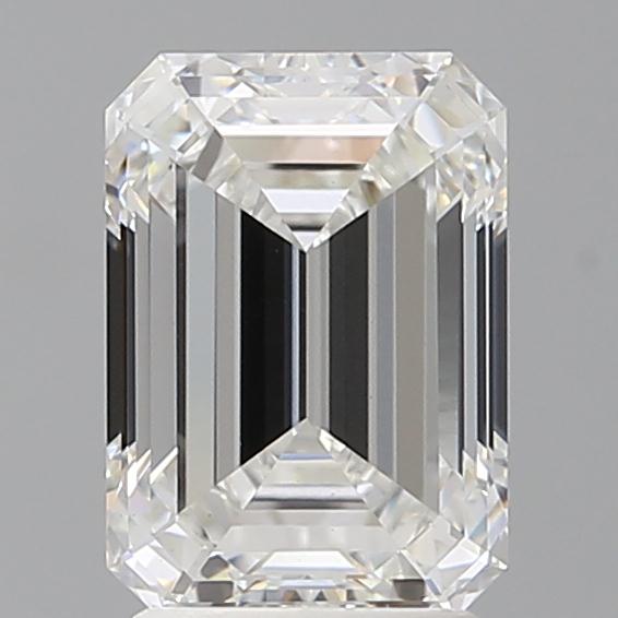 2.59 ct. emerald Lab Grown Diamond front image