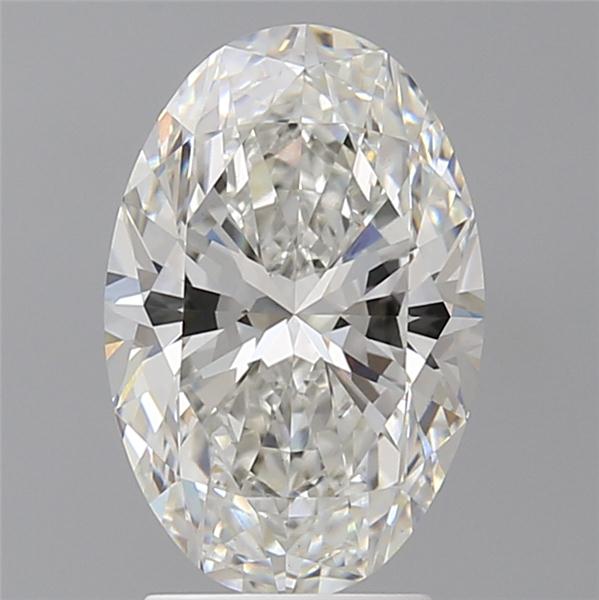 3.04 ct. oval Lab Grown Diamond front image