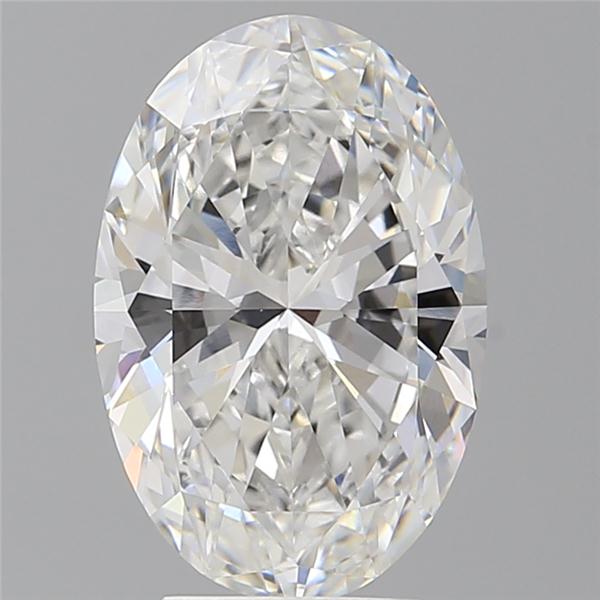 4.01 ct. oval Lab Grown Diamond front image