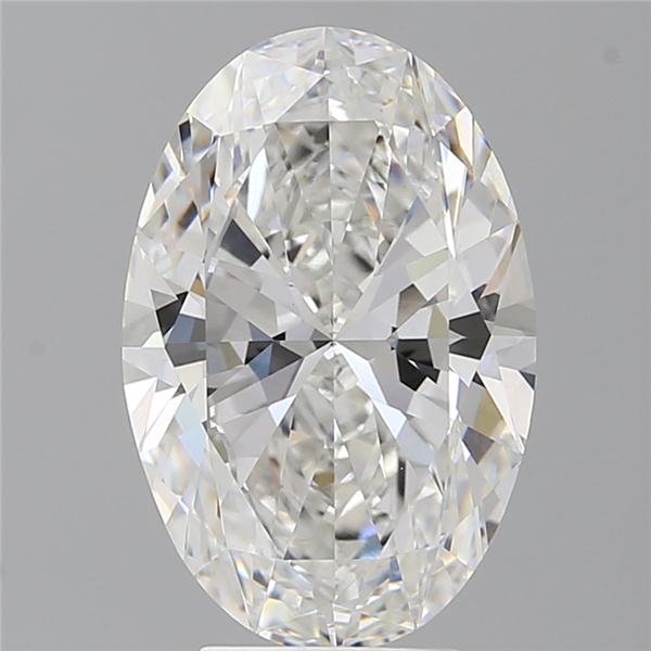4.96 ct. oval Lab Grown Diamond front image