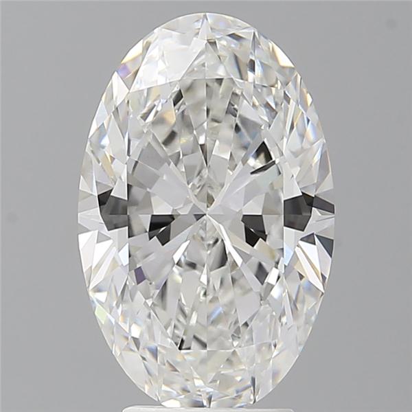 4.10 ct. oval Lab Grown Diamond front image