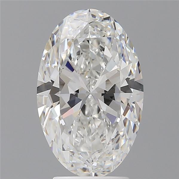 3.60 ct. oval Lab Grown Diamond front image