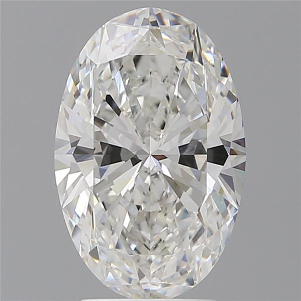 3.50 ct. oval Lab Grown Diamond front image