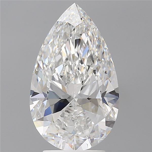 3.60 ct. pear Lab Grown Diamond front image